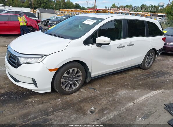 5FNRL6H64PB025005 2023 HONDA ODYSSEY White Առջևի ձախ երեք քառորդ տեսարան