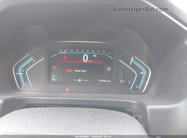 5FNRL6H64PB025005 2023 HONDA ODYSSEY White Հետևի նստատեղերի տեսք