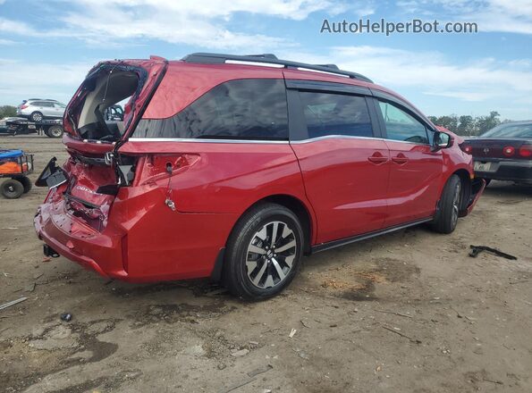5FNRL6H64SB037647 2025 HONDA ODYSSEY Red Задня права чверть