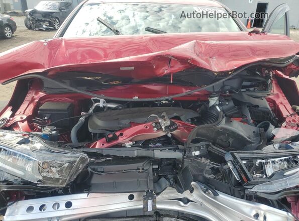 5FNRL6H64SB037647 2025 HONDA ODYSSEY Red Вид підкапотного простору