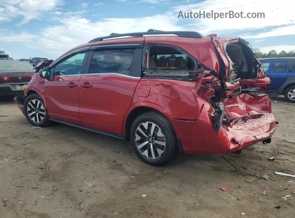 5FNRL6H64SB037647 2025 HONDA ODYSSEY Red Задня ліва чверть