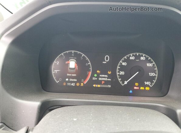 5FNRL6H65SB018122 2025 HONDA ODYSSEY Серебряный Вид щитка приборов