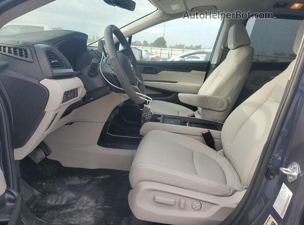 5FNRL6H66SB088910 2025 HONDA ODYSSEY Charcoal Widok wnętrza z przodu