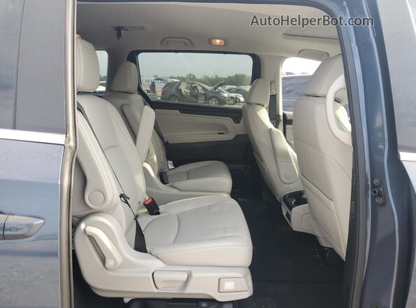 5FNRL6H66SB088910 2025 HONDA ODYSSEY Charcoal Widok wnętrza z tyłu