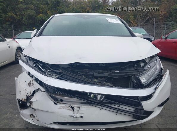 5FNRL6H67PB064980 2023 HONDA ODYSSEY White Widok zestawu wskaźników