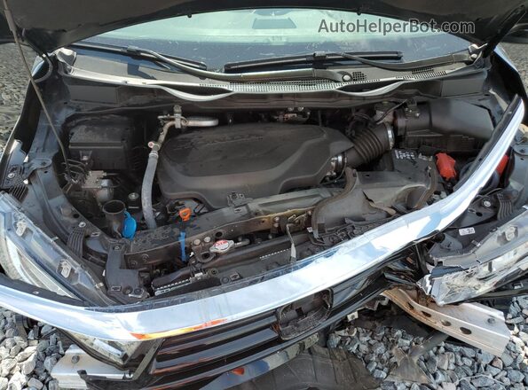 5FNRL6H68RB065834 2024 HONDA ODYSSEY Black Շարժիչի բաժամունքի տեսք
