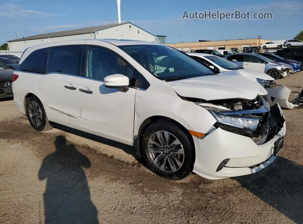 5FNRL6H68RB504045 2024 HONDA ODYSSEY White Передня права чверть