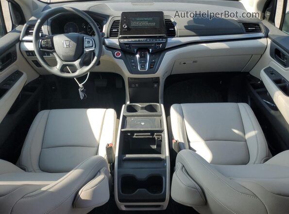 5FNRL6H69SB063712 2025 HONDA ODYSSEY Gray Вид панелі приладів