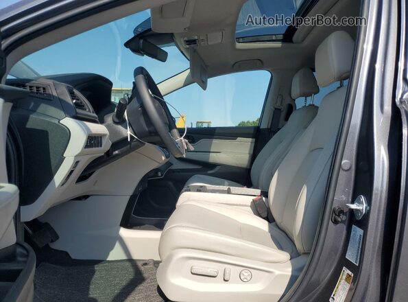 5FNRL6H69SB063712 2025 HONDA ODYSSEY Gray Вид салону спереду