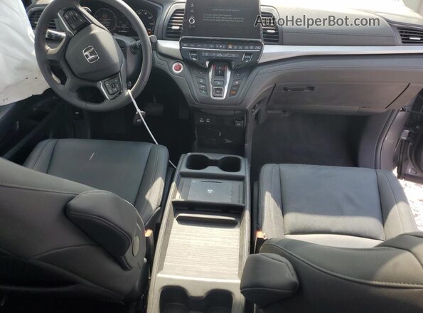 5FNRL6H6XSB067235 2025 HONDA ODYSSEY Gray Առջևի վահանակի տեսք
