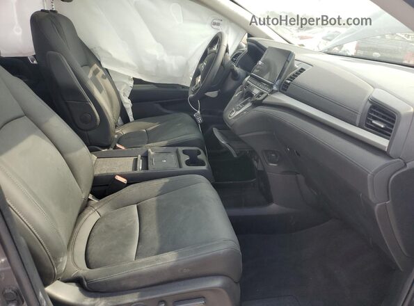 5FNRL6H6XSB067235 2025 HONDA ODYSSEY Gray Սալոնի դիմացի տեսք