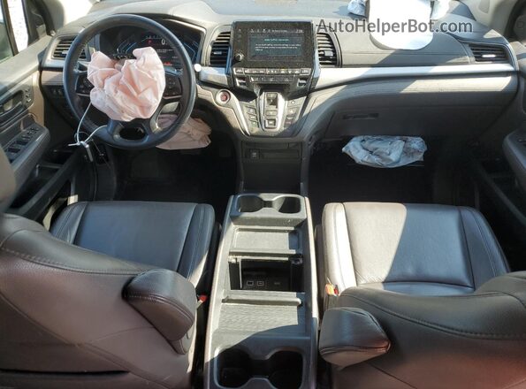5FNRL6H70LB016935 2020 HONDA ODYSSEY Gray Dashboard view