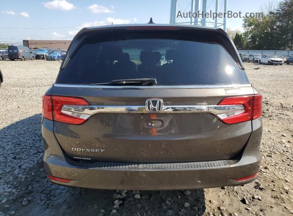 5FNRL6H70LB016935 2020 HONDA ODYSSEY Gray Rear view