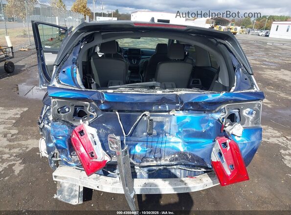 5FNRL6H70LB040717 2020 HONDA ODYSSEY Синий Вид спереди