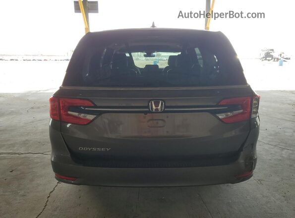 5FNRL6H71MB020395 2021 HONDA ODYSSEY Gray Հետևի տեսք