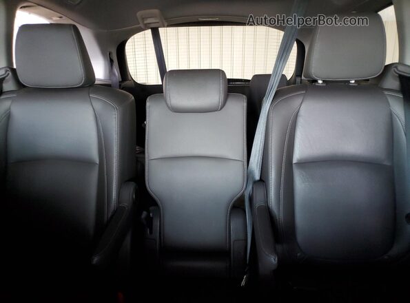 5FNRL6H71MB020395 2021 HONDA ODYSSEY Gray Հետևի նստատեղերի տեսք