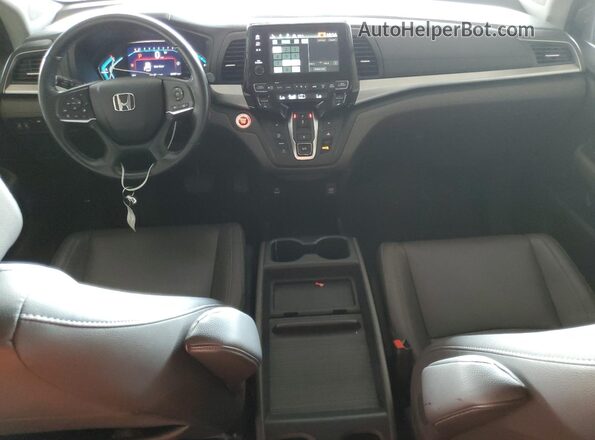 5FNRL6H71MB020395 2021 HONDA ODYSSEY Gray Առջևի վահանակի տեսք