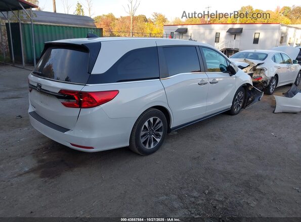 5FNRL6H71NB052748 2022 HONDA ODYSSEY White Trasero derecho