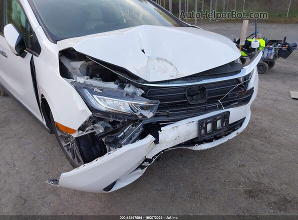 5FNRL6H71NB052748 2022 HONDA ODYSSEY White Vista frontal