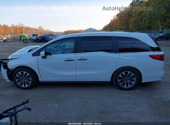 5FNRL6H71NB052748 2022 HONDA ODYSSEY White Vista interior de 360 grados
