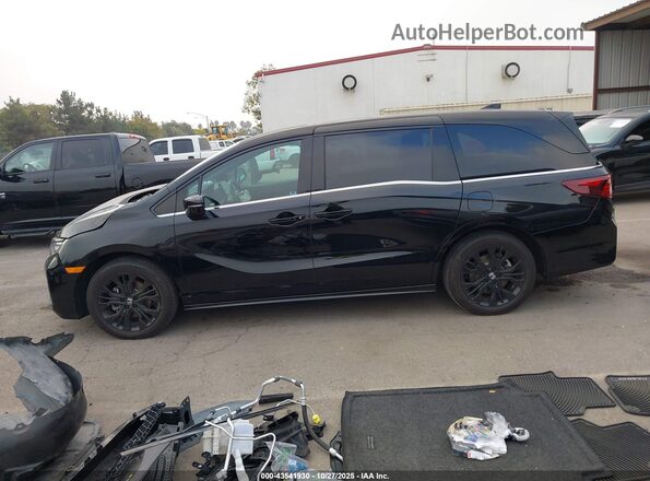 5FNRL6H71SB000421 2025 HONDA ODYSSEY Black 