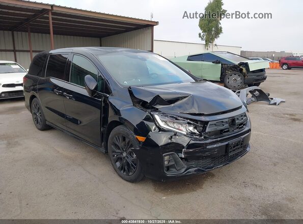 5FNRL6H71SB000421 2025 HONDA ODYSSEY Black 
