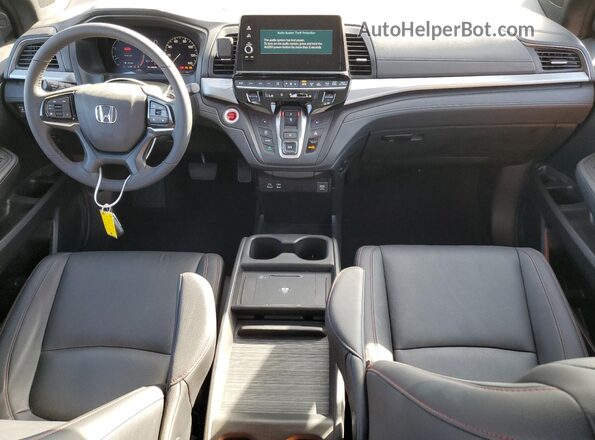 5FNRL6H71SB003545 2025 HONDA ODYSSEY Gray Вид панелі приладів