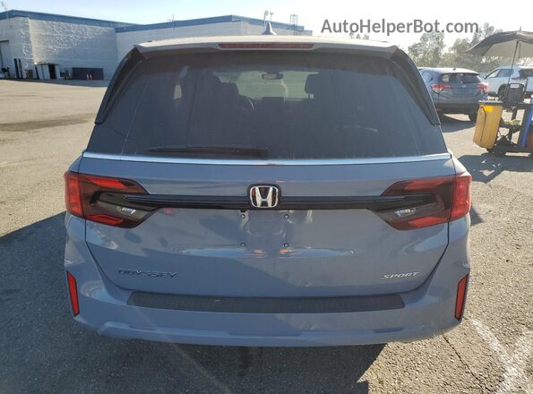 5FNRL6H71SB003545 2025 HONDA ODYSSEY Gray Вид ззаду