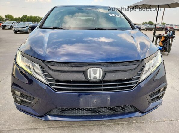 5FNRL6H72LB032229 2020 HONDA ODYSSEY Blue წინა ხედი