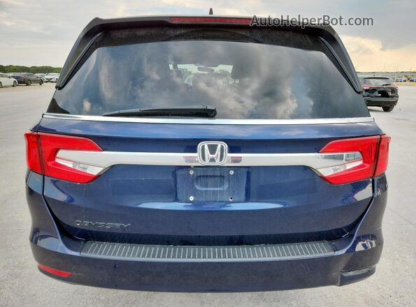 5FNRL6H72LB032229 2020 HONDA ODYSSEY Blue უკანა ხედი