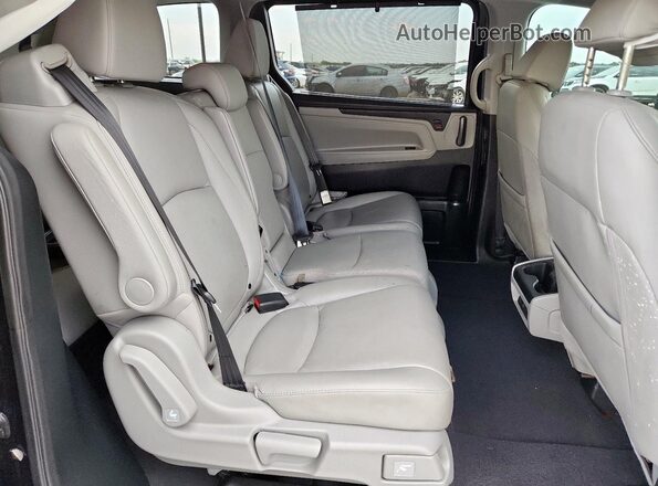 5FNRL6H72LB032229 2020 HONDA ODYSSEY Blue უკანა სალონის ხედი