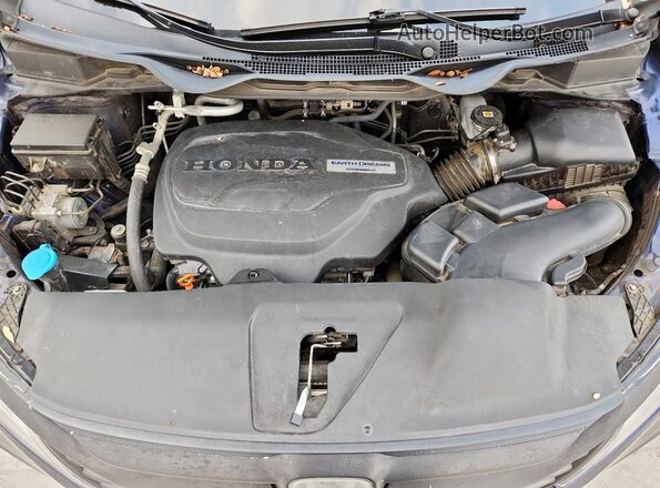 5FNRL6H72LB032229 2020 HONDA ODYSSEY Blue ძრავის განყოფილების ხედი