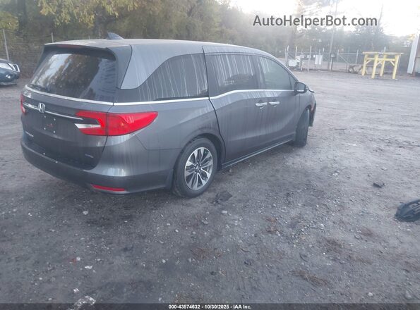 5FNRL6H72MB008529 2021 HONDA ODYSSEY Gray Tył prawy