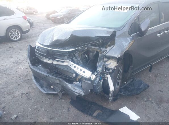 5FNRL6H72MB008529 2021 HONDA ODYSSEY Gray Widok z przodu