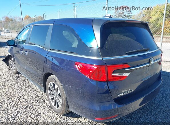 5FNRL6H72NB021475 2022 HONDA ODYSSEY Dark Blue Tył lewy