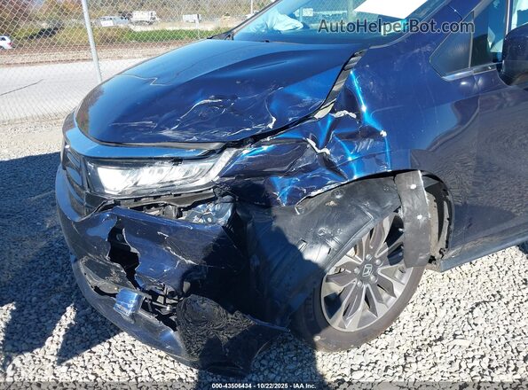 5FNRL6H72NB021475 2022 HONDA ODYSSEY Dark Blue Widok z przodu