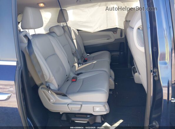 5FNRL6H72NB021475 2022 HONDA ODYSSEY Dark Blue Widok naklejki z numerem VIN
