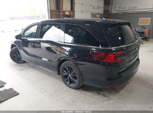 5FNRL6H72RB072223 2024 HONDA ODYSSEY Черный Задняя левая четверть