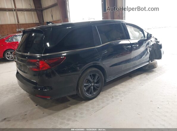 5FNRL6H72RB072223 2024 HONDA ODYSSEY Черный Задняя правая четверть