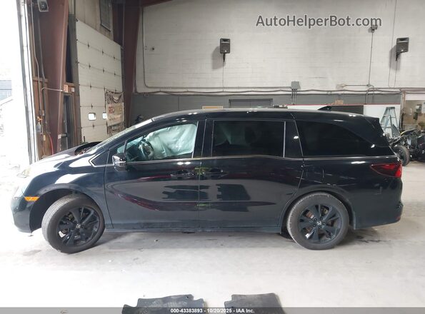 5FNRL6H72RB072223 2024 HONDA ODYSSEY Черный Панорамный вид салона 360°
