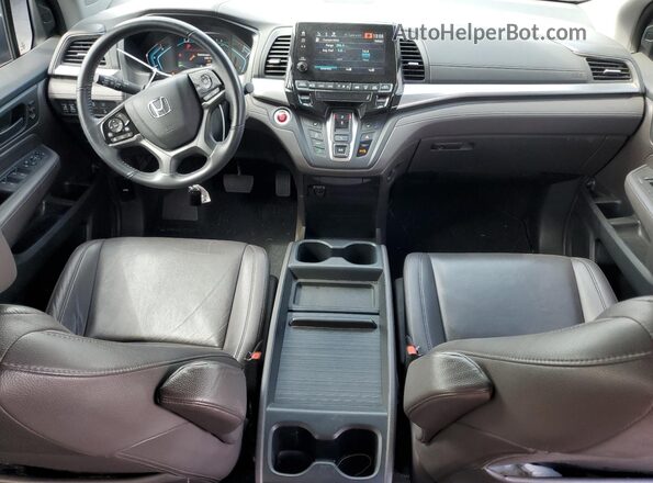 5FNRL6H73LB037472 2020 HONDA ODYSSEY Silver წინა პანელის ხედი