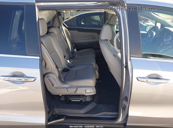 5FNRL6H73NB069423 2022 HONDA ODYSSEY Silver Vista de la etiqueta del VIN