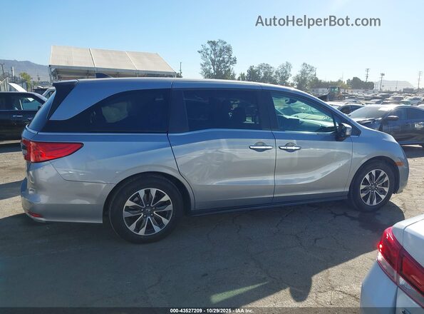 5FNRL6H73NB069423 2022 HONDA ODYSSEY Silver Vista interior trasera
