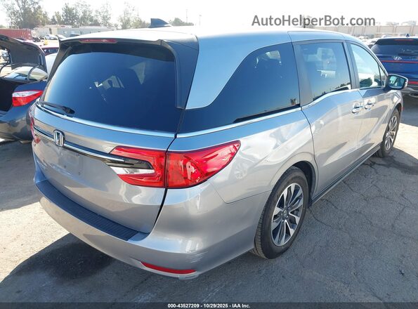 5FNRL6H73NB069423 2022 HONDA ODYSSEY Silver Trasero derecho