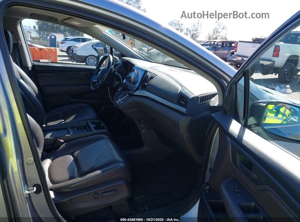 5FNRL6H74LB020759 2020 HONDA ODYSSEY Silver Widok wnętrza z przodu