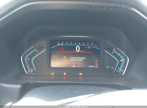 5FNRL6H74LB020759 2020 HONDA ODYSSEY Silver Widok tylnych siedzeń