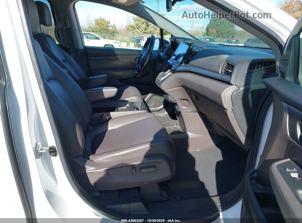 5FNRL6H74LB053261 2020 HONDA ODYSSEY White Widok wnętrza z przodu