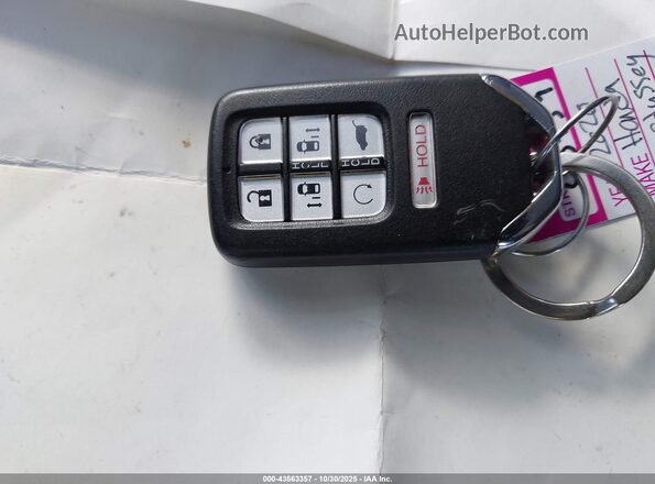 5FNRL6H74LB053261 2020 HONDA ODYSSEY White Widok deski rozdzielczej