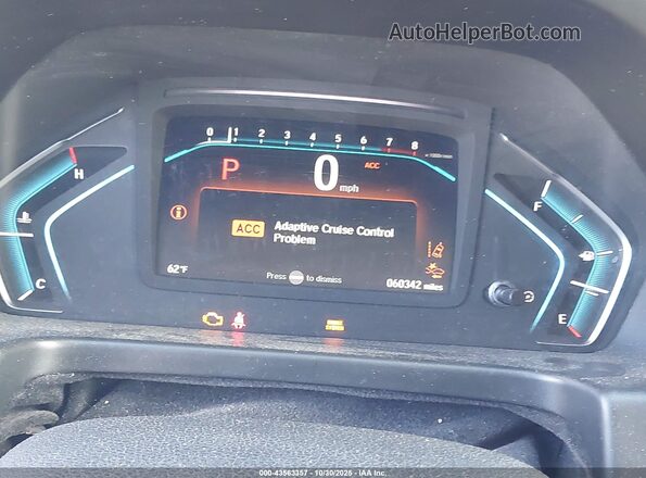 5FNRL6H74LB053261 2020 HONDA ODYSSEY White Widok tylnych siedzeń