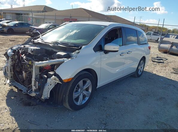 5FNRL6H74LB053261 2020 HONDA ODYSSEY White Przód lewy